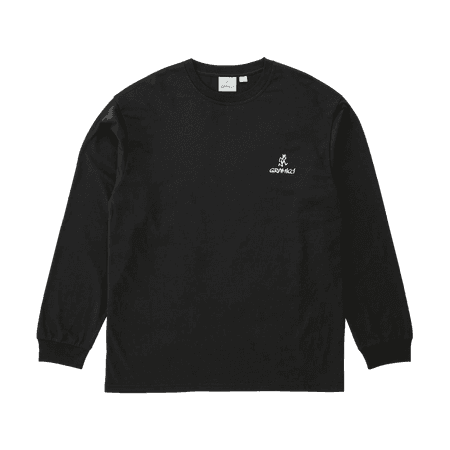 One Point Logo L/S Tee Black